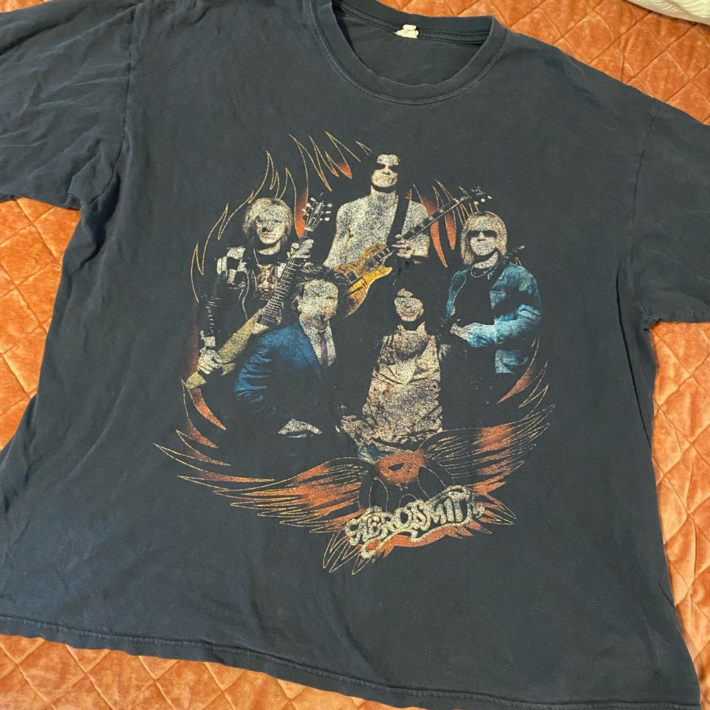 Vintage Aerosmith tour shirt